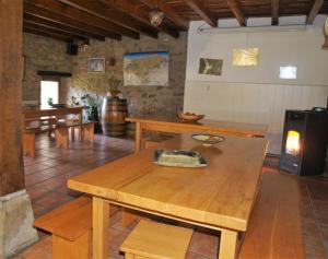 Posezení v ubytování Albergue La Torre
