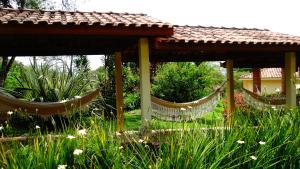 Hotel Fazenda Itáytyba外面的花园