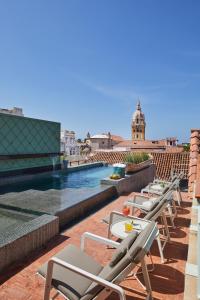 Een balkon of terras bij Hotel Boutique Casona del Colegio