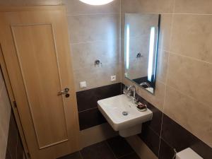 Koupelna v ubytování Apartmány Prima Nova Lake