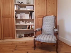Knihovna v bed and breakfast