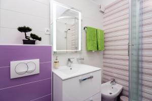 Kúpeľňa v ubytovaní Deluxe Apartment Miro + 37 fotografií