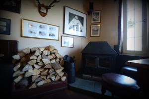 Zona de estar de Bridge of Orchy Hotel