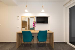 TV a/nebo společenská místnost v ubytování Apartment Valentina