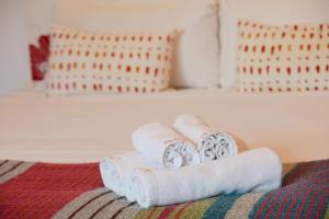 Voodi või voodid majutusasutuse Rusty B&B toas