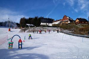 Horský Hotel Kopřivná v zime