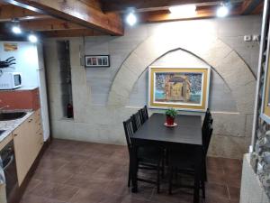 Köök või kööginurk majutusasutuses Casa del Pintor