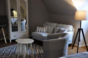 Posezení v ubytování Friesen-Lodge Apartments