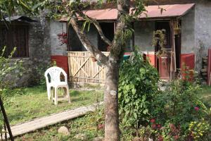 Un jardín fuera de Gurkha Lodge