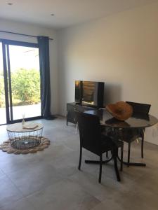 Χώρος καθιστικού στο Villa Filippi