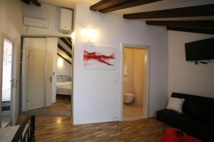 Kuchyň nebo kuchyňský kout v ubytování Rooms Beljan