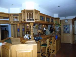 Ο χώρος του lounge ή του μπαρ στο Hotel Haus Irsfeld