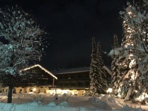 Obiekt Hotel Unterhof zimą