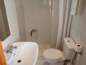 Koupelna v ubytování Hostal Mobydick2