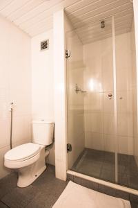 Um banheiro em Amapá Hotel