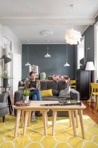 Posezení v ubytování Procyon Boutique & Suites