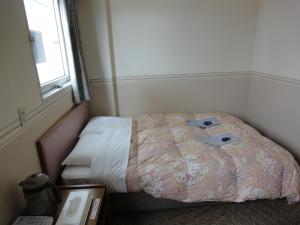 Postel nebo postele na pokoji v ubytování Matsue Plaza Hotel