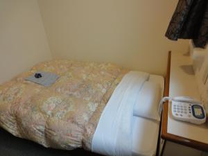 Postel nebo postele na pokoji v ubytování Matsue Plaza Hotel Annex
