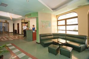 The lobby or reception area at Hotel Sigma