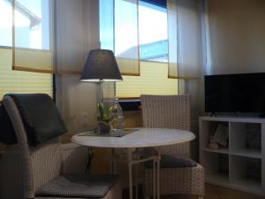 TV a/nebo společenská místnost v ubytování Privatzimmer Spahn in Mühlheim