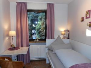 Postel nebo postele na pokoji v ubytování Privatzimmer Spahn in Mühlheim