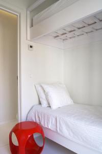 Postel nebo postele na pokoji v ubytování Leopold5 Luxe-Design Apartment