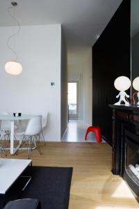 Posezení v ubytování Leopold5 Luxe-Design Apartment