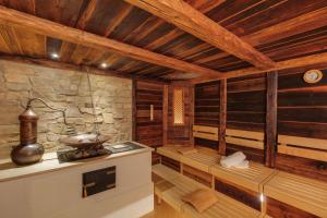 Kuchyň nebo kuchyňský kout v ubytování Berg-Spa & Hotel Zamangspitze