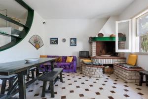 Posezení v ubytování Villa Fede