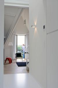 Posezení v ubytování Leopold5 Luxe-Design Apartment