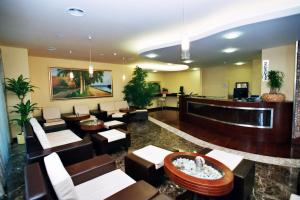 Posezení v ubytování Hotel Savus