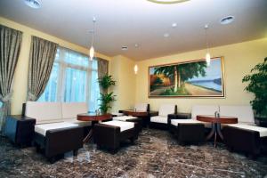 Posezení v ubytování Hotel Savus