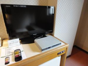 TV a/nebo společenská místnost v ubytování Hotel Takeshi Sanso