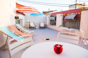Balkón nebo terasa v ubytování Hulot B&B Valencia