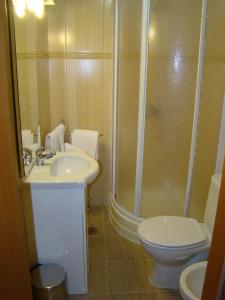 Koupelna v ubytování Pichoses Suites - Gerês