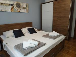 Postel nebo postele na pokoji v ubytování Apartment Lavanda Nova