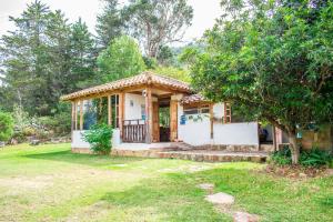 Zahrada ubytování Hostal Renacer