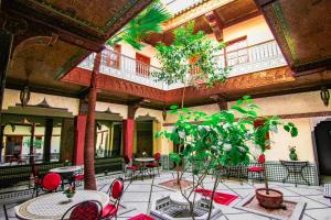Restaurace v ubytování Riad Atlas Acacia
