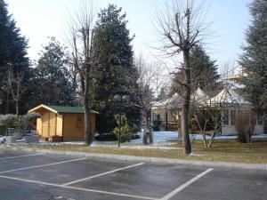 Hotel Sagittario v zimě