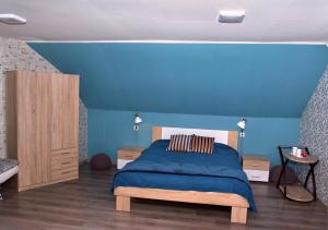 Postel nebo postele na pokoji v ubytování Central Riverside Apartments