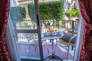 Balkón nebo terasa v ubytování Hotel Piccolo Sogno