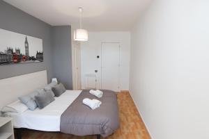 Posteľ alebo postele v izbe v ubytovaní DIFFERENTFLATS Altair