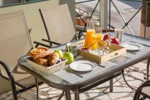 Možnosti snídaně pro hosty v ubytování Dimitras home