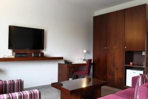 TV o dispositivi per l'intrattenimento presso Monoberge Hotel