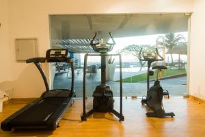Fitness centrum a/nebo fitness zařízení v ubytování Montebelo Girassol Maputo Hotel