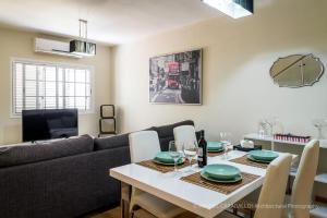 Χώρος καθιστικού στο Duplex luxury Meloneras Hill