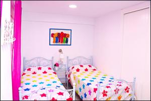 Posteľ alebo postele v izbe v ubytovaní Apartamento Del Rio Playa