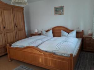 Postel nebo postele na pokoji v ubytování Ferienhof Aiginger + 20 fotografií