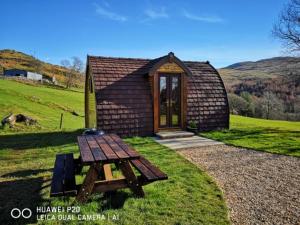 Příroda nedaleko luxury tent