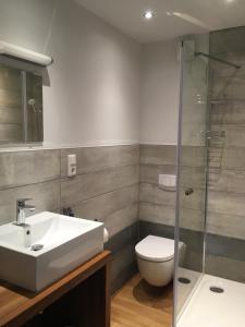 Ένα μπάνιο στο Ferienwohnungen an der Blasiikirche +79 φωτογραφίες